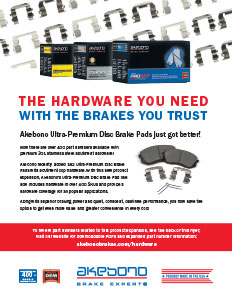 Akebono Hardware Flyer
