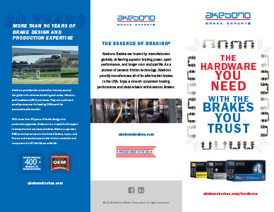 Akebono Hardware Brochure