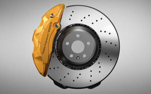 AKebono 6 Piston Caliper