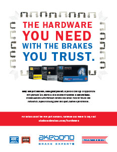 Akebono Hardware Advertisement