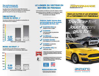 French Akebono Performance Brochure