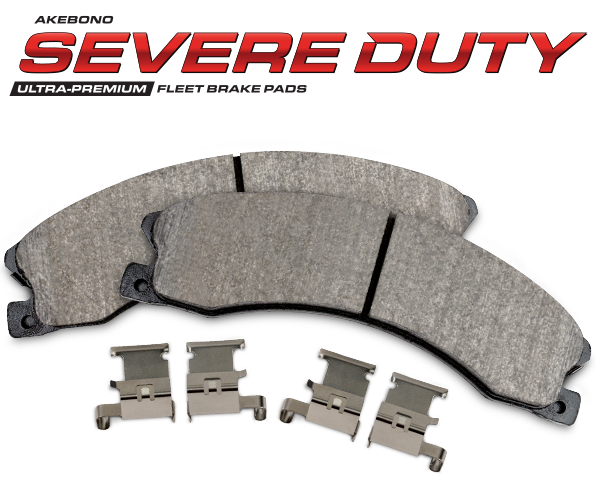 Akebono Severe Duty Ultra-Premium Fleet Brake Pads