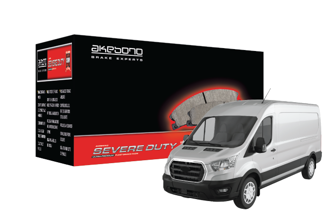 Akebono Severe Duty® Ultra-Premium Fleet Brake Pads